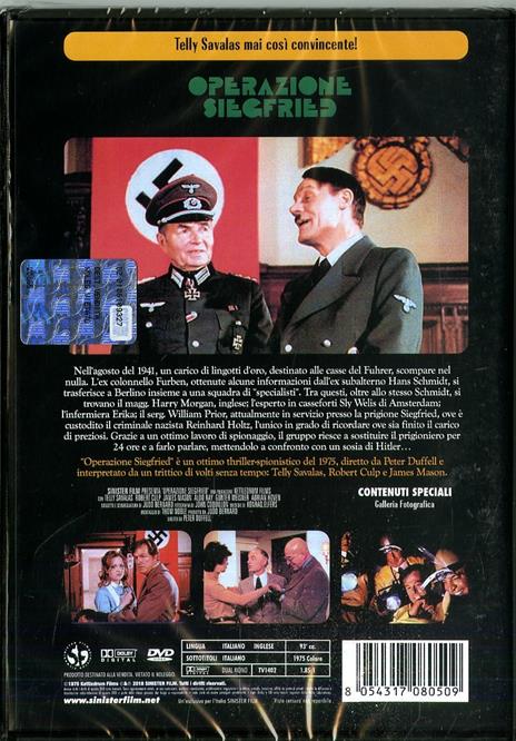 Operazione Siegfried (DVD) di Peter Duffell - DVD - 2