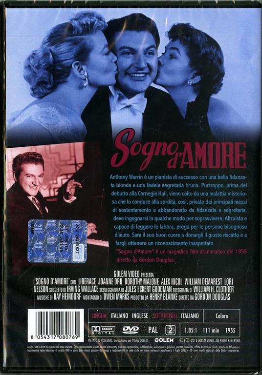 Sogno d'amore (DVD) di Gordon Douglas - DVD - 2