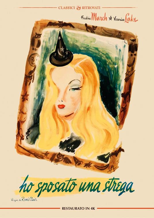 Ho sposato una strega. Restaurato in 4K (DVD) di René Clair - DVD