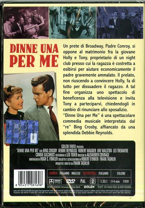 Dinne Una Per Me (DVD) di Frank Tashlin - DVD - 2