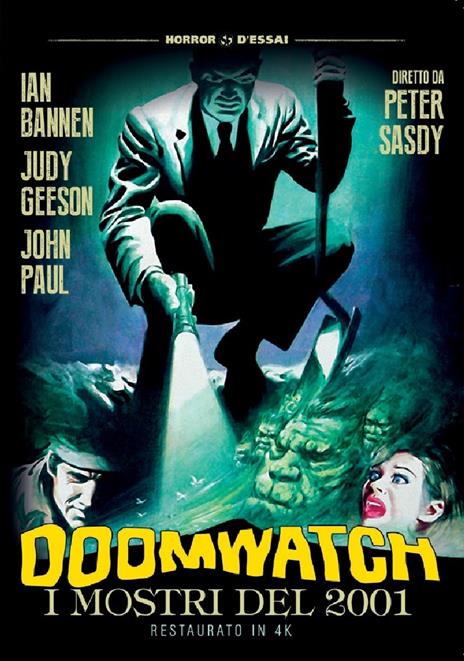 Doomwatch. I mostri del 2001. Restaurato in 4K (DVD) di Peter Sasdy - DVD