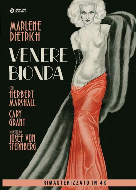 Venere bionda. Rimasterizzato in 4K (DVD) di Josef von Sternberg - DVD
