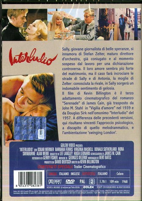 Interludio (DVD) di Kevin Billington - DVD - 2