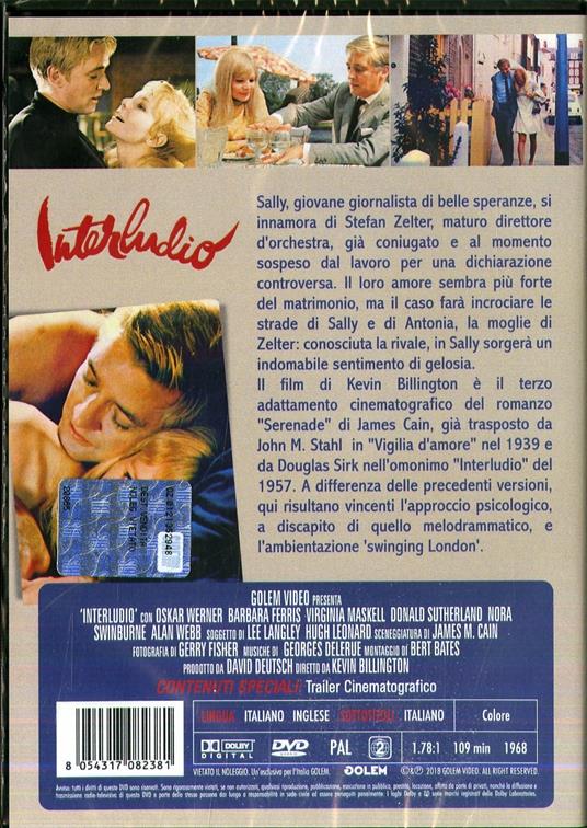 Interludio (DVD) di Kevin Billington - DVD - 2