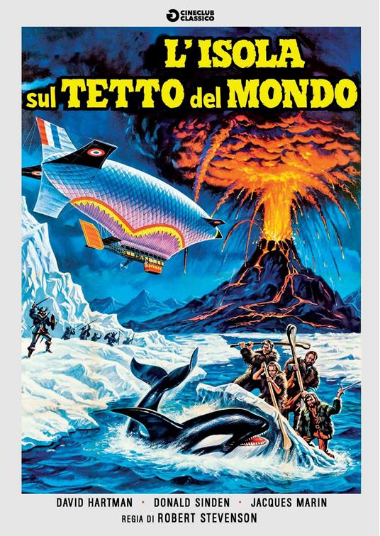 L' isola sul tetto del mondo (DVD) di Robert Stevenson - DVD