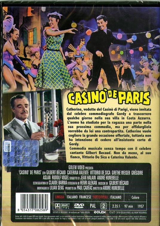 Casino de Paris (DVD) di André Hunebelle - DVD - 2
