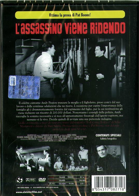 L' Assassino viene ridendo (DVD) di Buzz Kulik - DVD - 2
