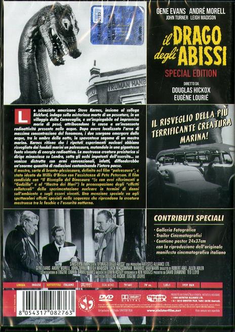 Il drago degli abiss. Con poster (DVD) di Eugene Lourie - DVD - 2