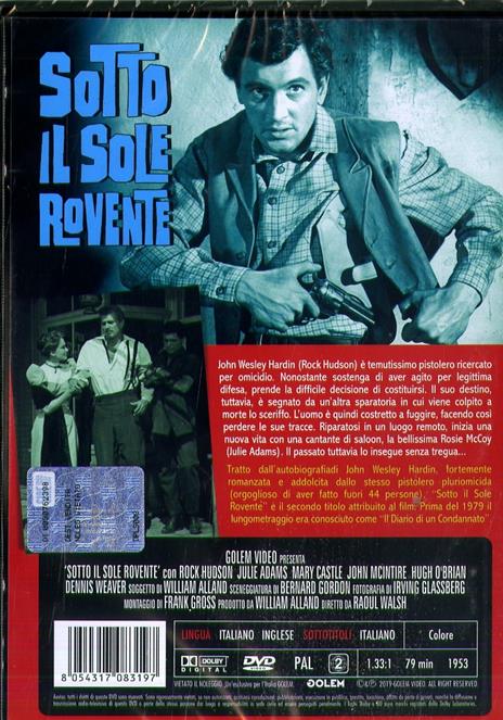 Sotto il sole rovente (DVD) di Raoul Walsh - DVD - 2