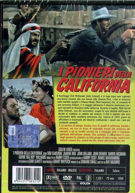 I pionieri della California (DVD) di Ray Nazarro - DVD - 2