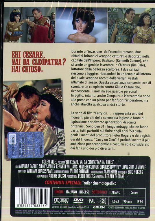 Ehi Cesare, vai da Cleopatra? Hai chiuso (DVD) di Gerard Thomas - DVD - 2
