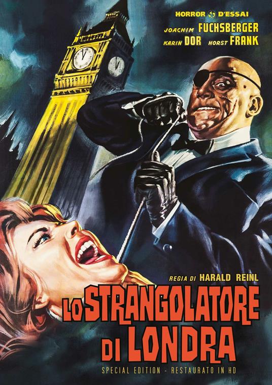 Lo strangolatore di Londra. Special Edition. Restaurato in HD (DVD) di Harald Reinl - DVD