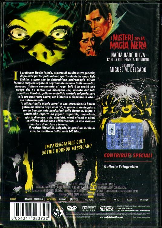 I misteri della magia nera (DVD) di Miguel M. Delgado - DVD - 2