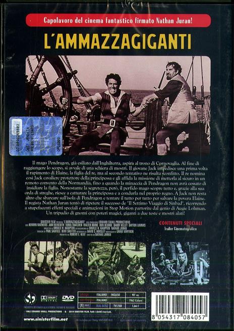 L' ammazzagiganti (DVD) di Nathan Juran - DVD - 2