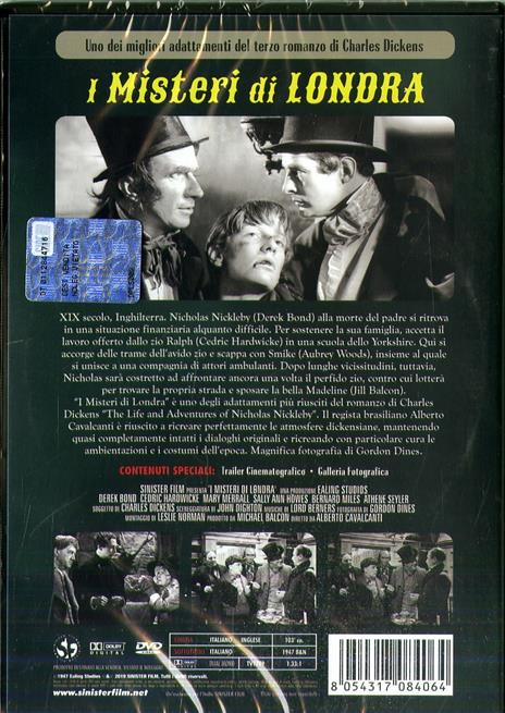 I misteri di Londra (DVD) di Alberto Cavalcanti - DVD - 2