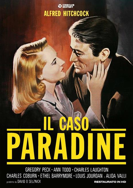 Il caso Paradine. Restaurato in HD (DVD) di Alfred Hitchcock - DVD