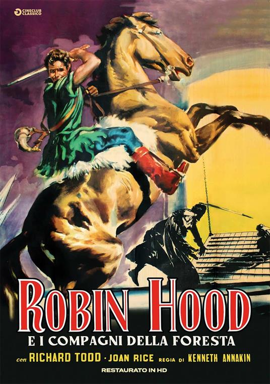 Robin Hood e i compagni della foresta. Restaurato in HD (DVD) di Ken Annakin - DVD