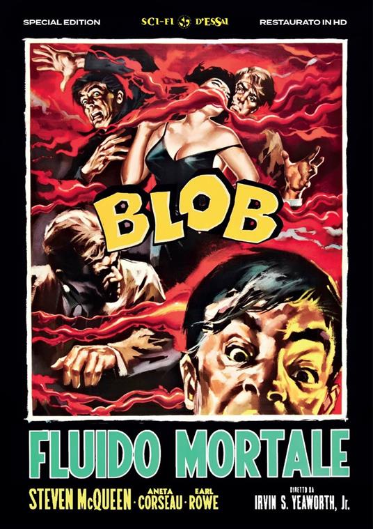 Blob. Fluido Mortale. Special Edition. Restaurato in HD (DVD) di Irvin S. Yeaworth - DVD