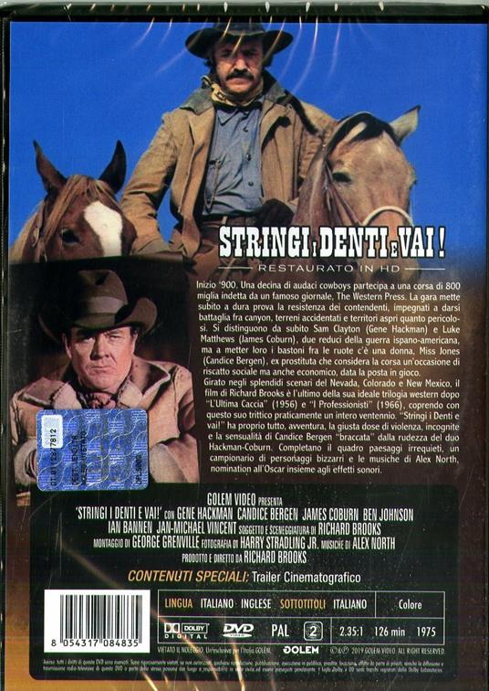 Stringi i denti e vai (DVD) di Richard Brooks - DVD - 2