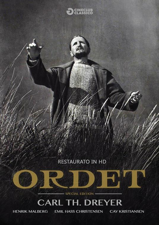 Ordet. Restaurato in HD (DVD) di Carl Theodor Dreyer - DVD
