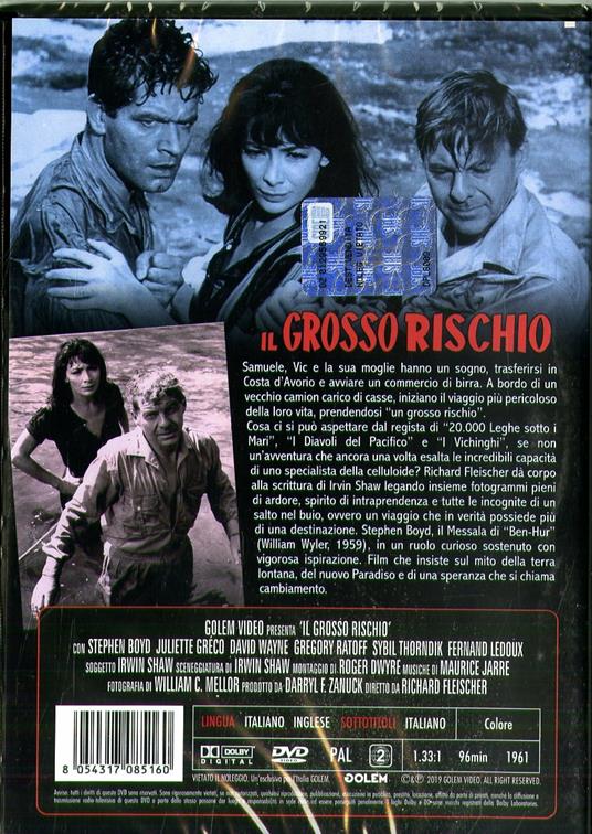 Il grosso rischio  (DVD) di Richard Fleischer - DVD - 2