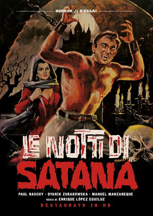 Le notti di Satana. Restaurato in HD (DVD) di Enrique Lopez Eguiluz - DVD