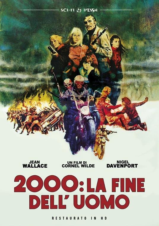 2000 La fine dell'uomo. Restaurato in HD (DVD) di Cornel Wilde - DVD