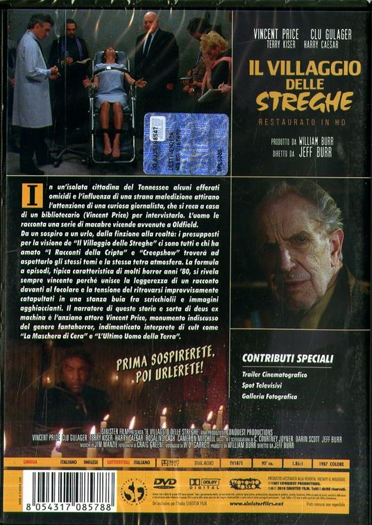 Il villaggio delle streghe. Restaurato in HD (DVD) di Jeff Burr - DVD - 2