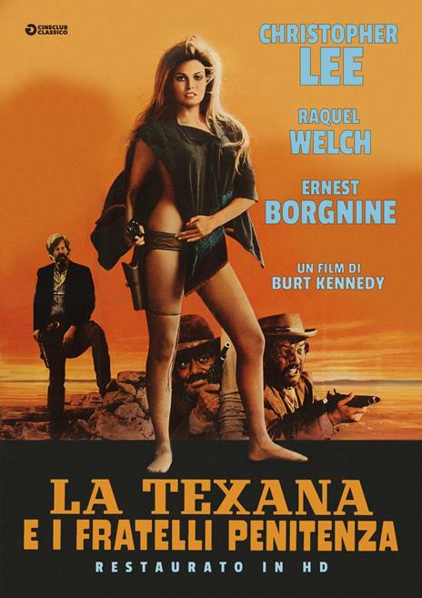 La texana e i fratelli penitenza. Restaurato in HD (DVD) di Burt Kennedy - DVD