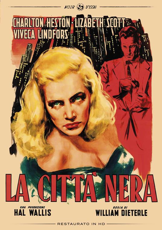La città nera. Restaurato in HD (DVD) di William Dieterle - DVD