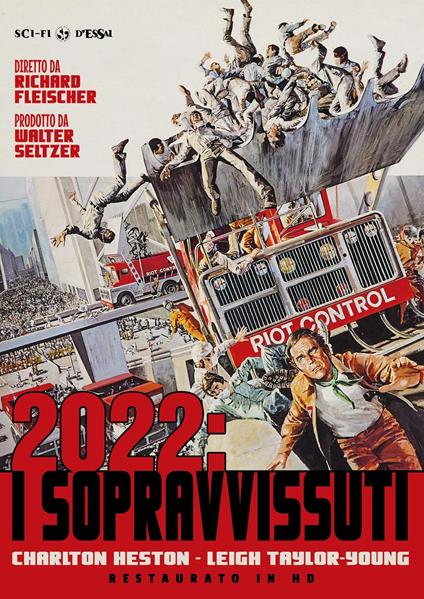 2022 i sopravvissuti. Restaurato in HD (DVD) di Richard Fleischer - DVD
