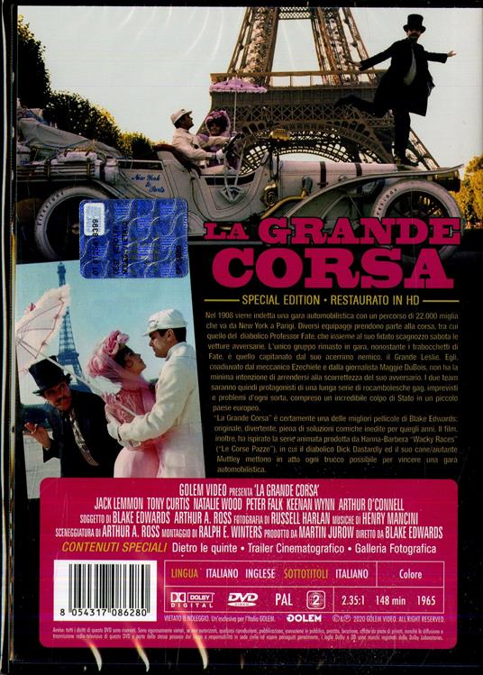 La Grande Corsa (DVD restaurato in HD) di Blake Edwards - DVD - 2