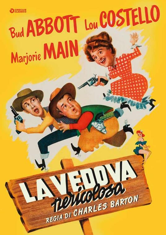 La vedova pericolosa (DVD) di Charles Barton - DVD