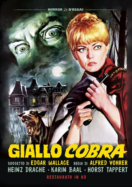 Giallo Cobra (DVD restaurato in HD) di Alfred Vohrer - DVD