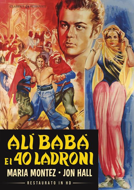 Ali Baba e i 40 ladroni. Restaurato in HD (DVD) di Arthur Lubin - DVD