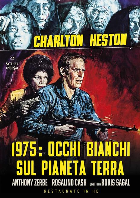 1975 Occhi bianchi sul pianeta Terra. Restaurato in HD (DVD) di Boris Sagal - DVD
