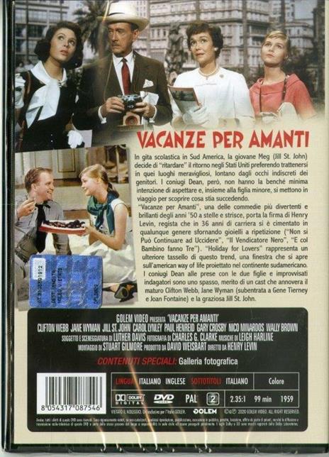 Vacanze per amanti (DVD) di Henry Levin - DVD - 2