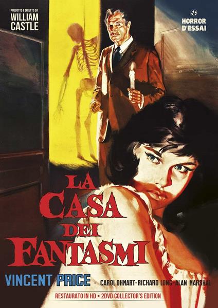 La casa dei fantasmi. Restaurato in HD. Collector's Edition con Poster (2 DVD) di William Castle - DVD