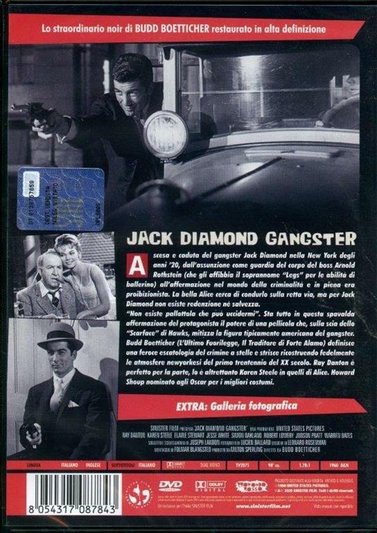Jack Diamond Gangster (DVD) di Budd Boetticher - DVD - 2
