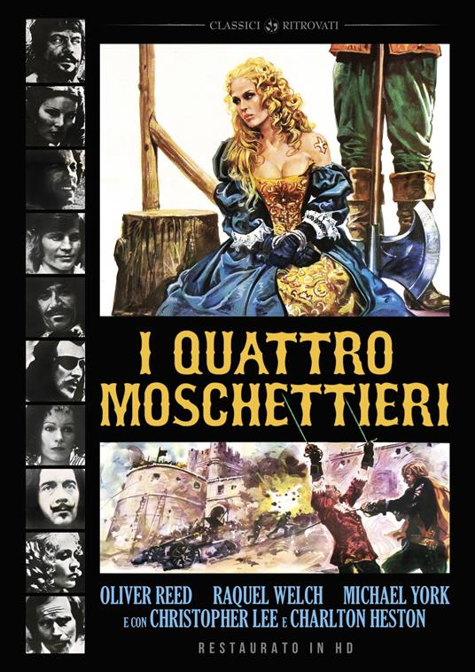 I quattro moschettieri. Restaurato in HD (DVD) di Richard Lester - DVD