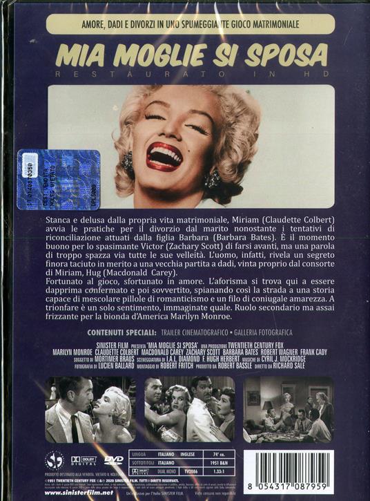 Mia moglie si sposa (DVD) di Richard Sale - DVD - 2