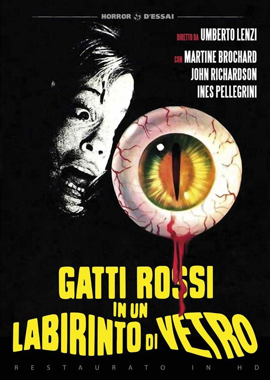 Gatti rossi in un labirinto di vetro. Restaurato in HD (DVD) di Umberto Lenzi - DVD