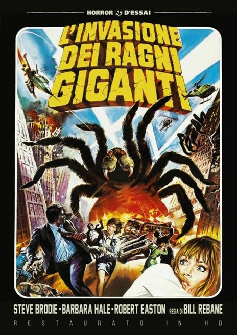 L' invasione dei ragni giganti. Restaurato in HD (DVD) di Bill Rebane - DVD