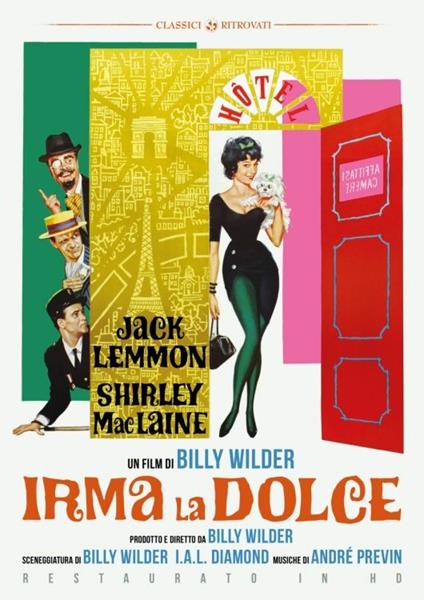 Irma la dolce. Restaurato in HD (DVD) di Billy Wilder - DVD