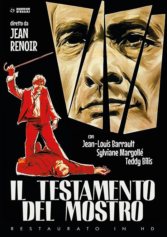 Il testamento del mostro. Restaurato in HD (DVD) di Jean Renoir - DVD