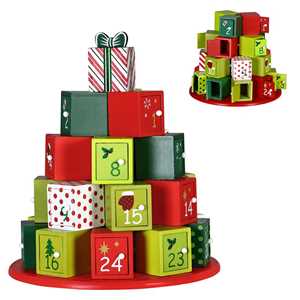 Idee regalo Calendario Avvento Regali Di Natale In Legno 24 Cassetti Bakaji