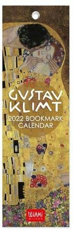 Segnalibro calendario Legami 2022 Gustav Klimt - 5,5x18 cm