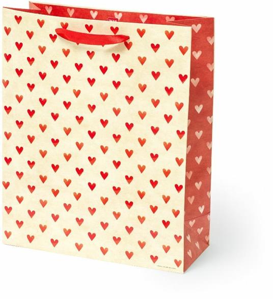 Sacchetto regalo Legami Gift Bag Large Hearts. Cuori