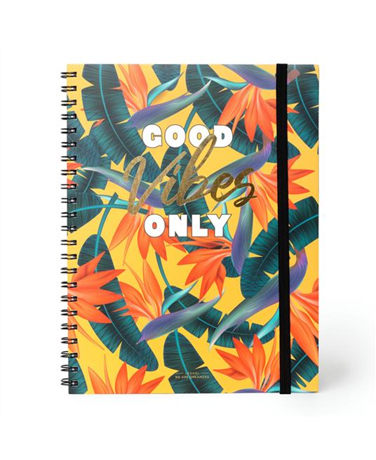 Legami - Quaderno 3 in 1 Spiralato, Formato A4, Maxi, 22 x 29,5 cm, Carta Bianca, 204 Pagine Staccabili
