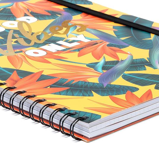 Legami - Quaderno 3 in 1 Spiralato, Formato A4, Maxi, 22 x 29,5 cm, Carta Bianca, 204 Pagine Staccabili - 7